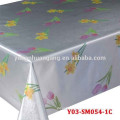 wholesale pvc plastic golden film table cloth